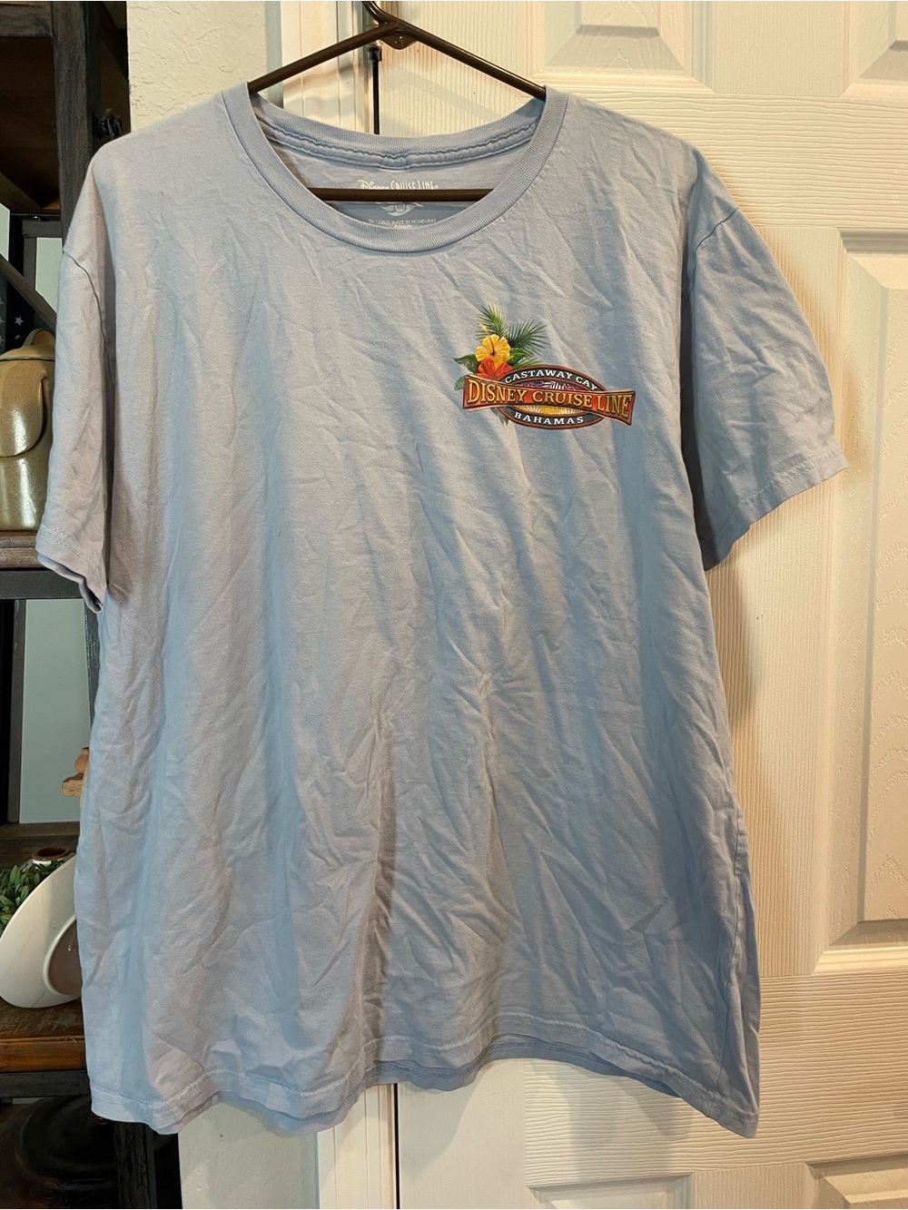 Disney Cruiseline Castaway cay Bahamas short sleeve 2 Sided Graphics tee XXL - Picture 2 of 5